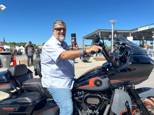 Foaming Motorcycle Wash was a hit in Daytona