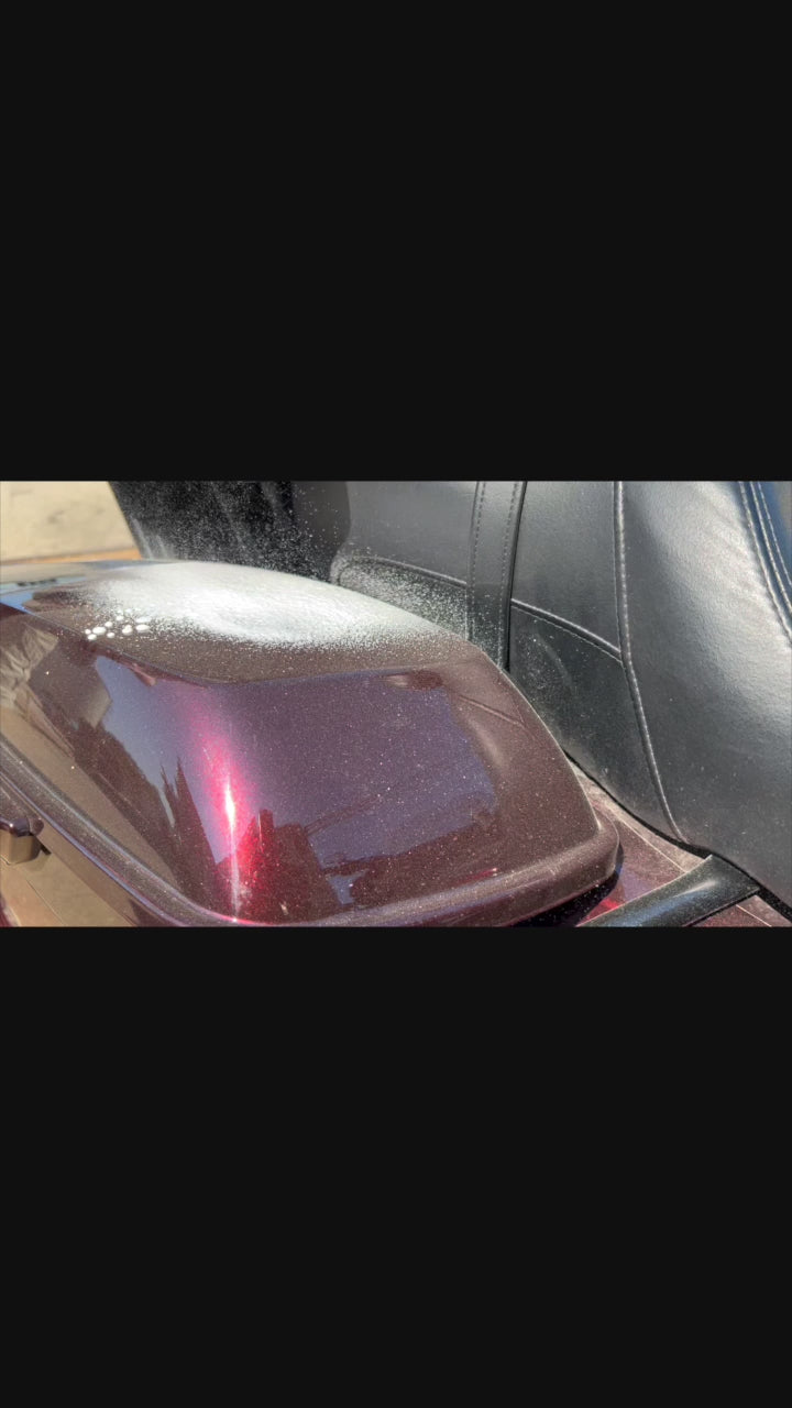 Foaming Motorcycle Wash and Ceramic Coating instructiona video