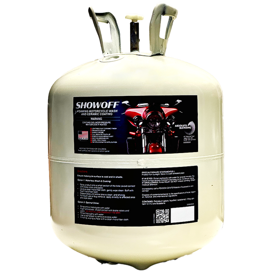 40LB Cylinder Foaming Motorcycle Wash and Ceramic Coating
